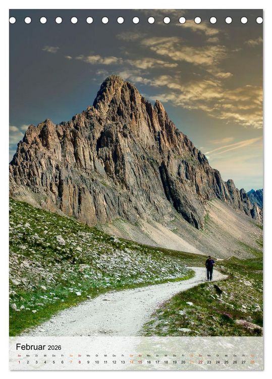 Produktbild: Wandern - meine Leidenschaft (Tischkalender 2026 DIN A5 hoch), CALVENDO Monatskalender