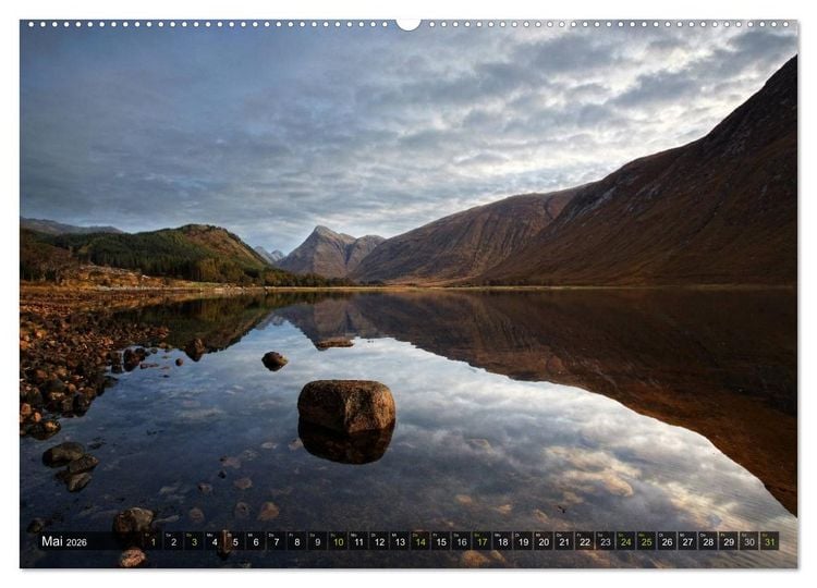 Produktbild: Wunderbares Schottland (Wandkalender 2026 DIN A2 quer), CALVENDO Monatskalender