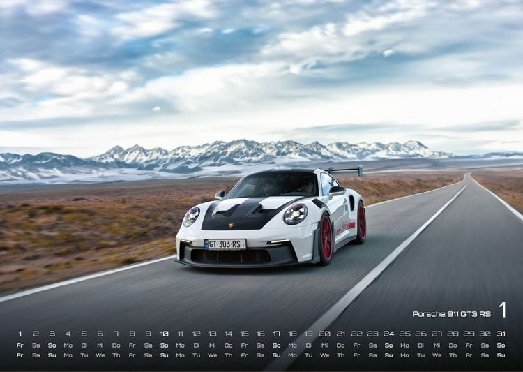 Produktbild: Sportwagen - PS-Boliden - 2027 - Kalender DIN A3