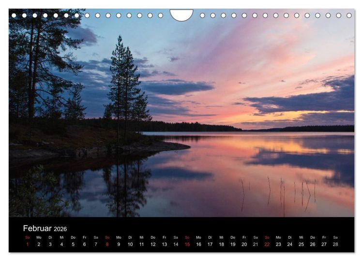 Produktbild: Lichter des Nordens (Wandkalender 2026 DIN A4 quer), CALVENDO Monatskalender