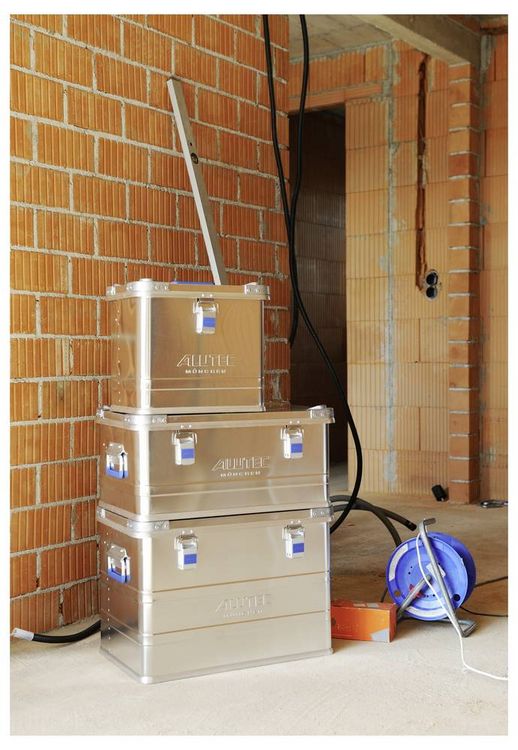 Produktbild: Alutec Industry 60 13060 Transportkiste Aluminium (L x B x H) 580 x 385 x 344mm