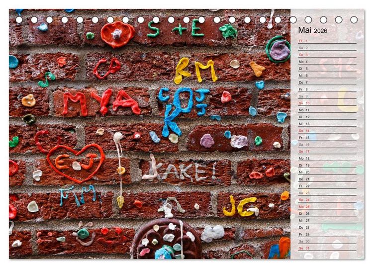 Produktbild: Eine Reise nach Seattle (Tischkalender 2026 DIN A5 quer), CALVENDO Monatskalender
