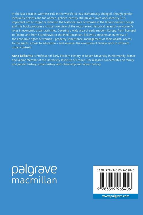 Produktbild: Women&rsquo;s Work and Rights in Early Modern Urban Europe