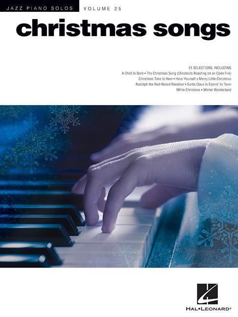 Produktbild: Christmas Songs - Jazz Piano Solos Series Volume 25
