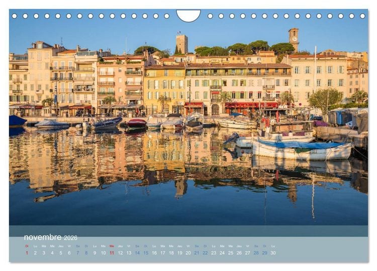 Produktbild: Littoral de la C&ocirc;te d'Azur (Calendrier mural 2026 DIN A4 vertical), CALVENDO calendrier mensuel