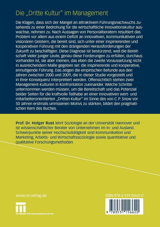 Produktbild: Die "Dritte Kultur" im Management