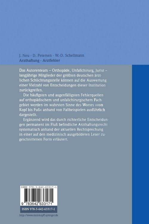 Produktbild: Arzthaftung/Arztfehler