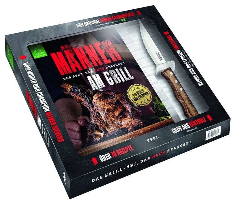 Produktbild: M&auml;nner am Grill - Das Buch, das Mann braucht!