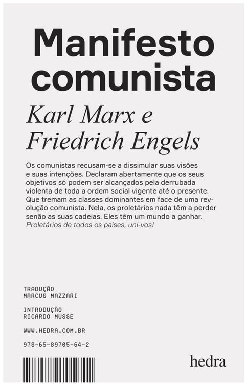 Produktbild: Manifesto comunista