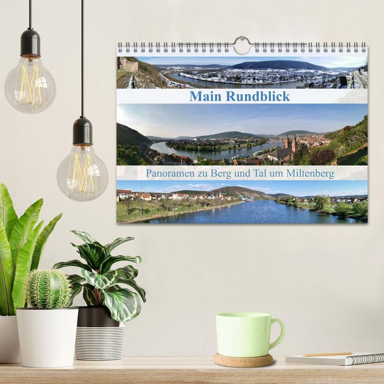 Produktbild: Main Rundblick (Wandkalender 2026 DIN A4 quer), CALVENDO Monatskalender