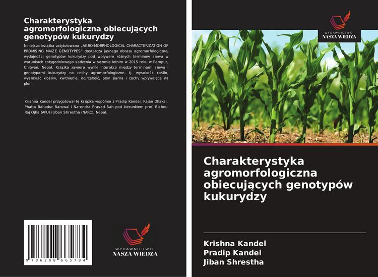 Produktbild: Charakterystyka agromorfologiczna obiecuj&iquest;cych genotyp&oacute;w kukurydzy