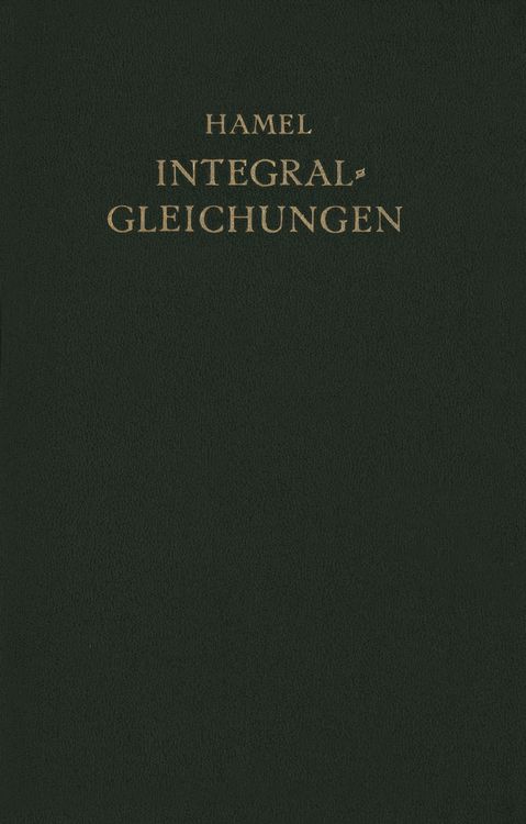 Produktbild: Integralgleichungen
