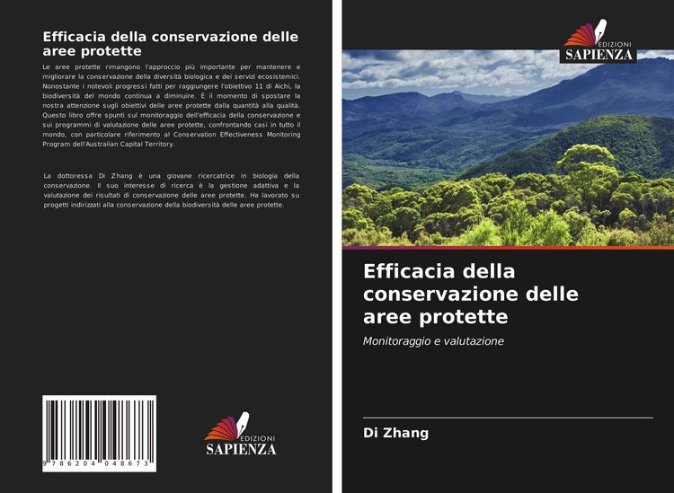 Produktbild: Efficacia della conservazione delle aree protette