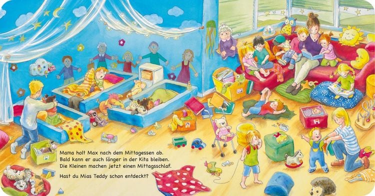 Produktbild: Mein allererstes Wimmelbuch: Ein Tag in der Kita - Mini