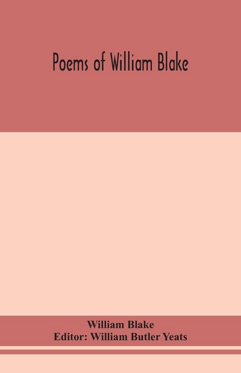 Produktbild: Poems Of William Blake