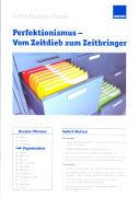 Produktbild: Perfektionismus - Vom Zeitvertrieb zum Zeitbringen
