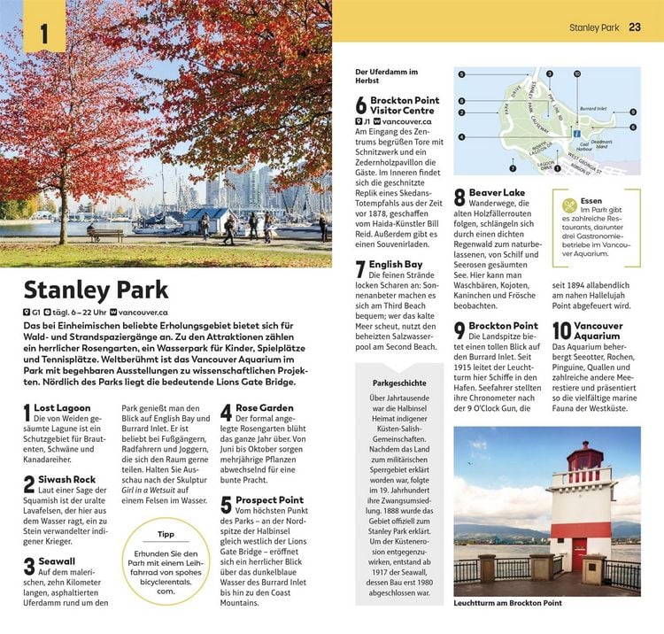 Produktbild: TOP10 Reisef&uuml;hrer Vancouver