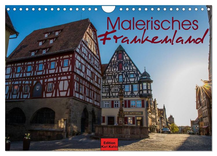 Produktbild: Malerisches Frankenland (Wandkalender 2026 DIN A4 quer), CALVENDO Monatskalender