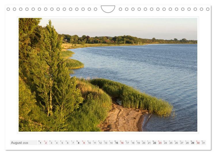 Produktbild: Rund um die Schlei (Wandkalender 2026 DIN A4 quer), CALVENDO Monatskalender