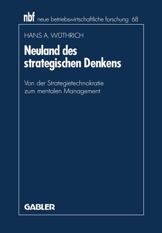 Produktbild: Neuland des strategischen Denkens