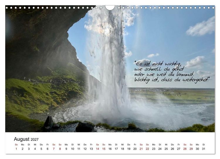 Produktbild: Islandherzen (Wandkalender 2027 DIN A3 quer), CALVENDO Monatskalender