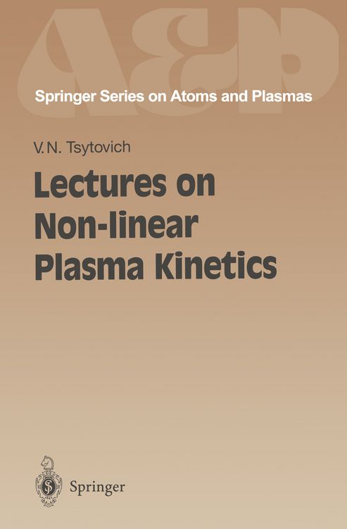 Produktbild: Lectures on Non-linear Plasma Kinetics