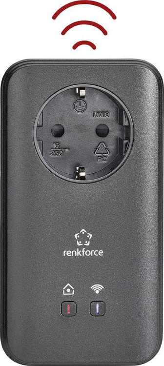 Produktbild: Renkforce PL600D WiFi Powerline WLAN Einzel Adapter RF-3385556 500MBit/s
