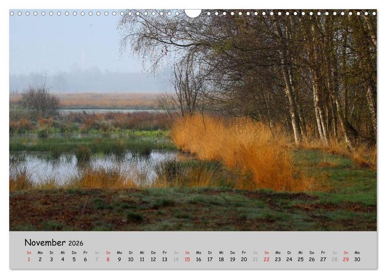 Produktbild: Sehnsucht Natur (Wandkalender 2026 DIN A3 quer), CALVENDO Monatskalender