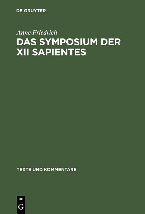 Produktbild: Das Symposium der XII sapientes