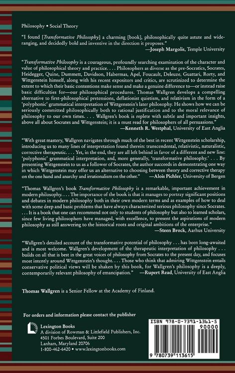 Produktbild: Transformative Philosophy