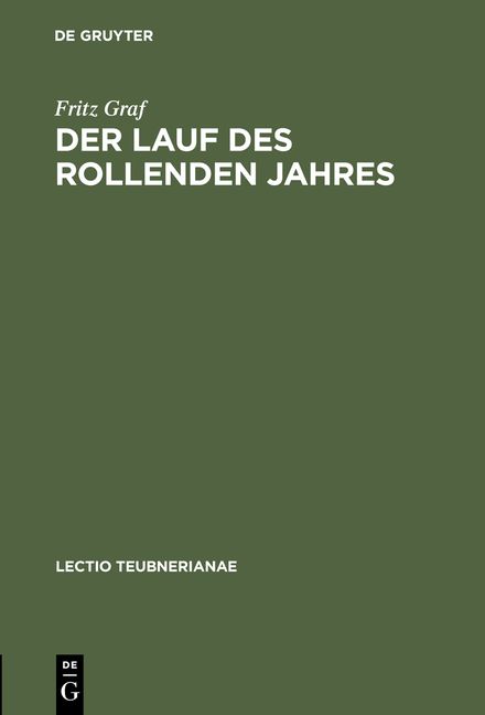 Produktbild: Der Lauf des rollenden Jahres