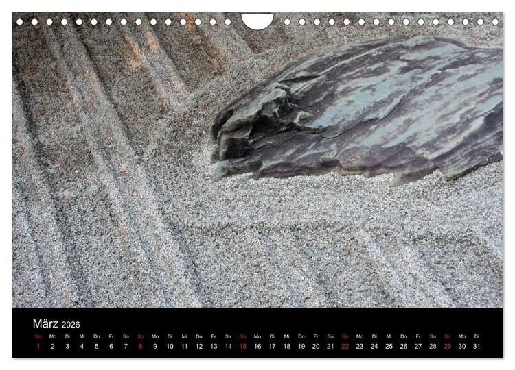 Produktbild: Detail Liebe &ndash; Japanische Miniaturen (Wandkalender 2026 DIN A4 quer), CALVENDO Monatskalender