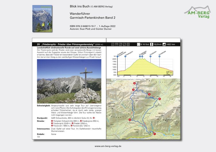 Produktbild: Wanderf&uuml;hrer Garmisch-Partenkirchen Band 2