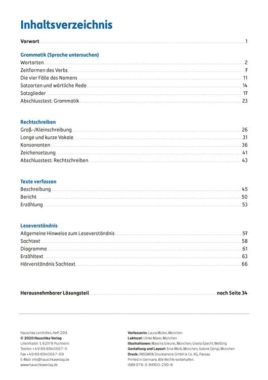Produktbild: &Uuml;bungsheft Fit zum &Uuml;bertritt - Tests in Deutsch 4. Klasse