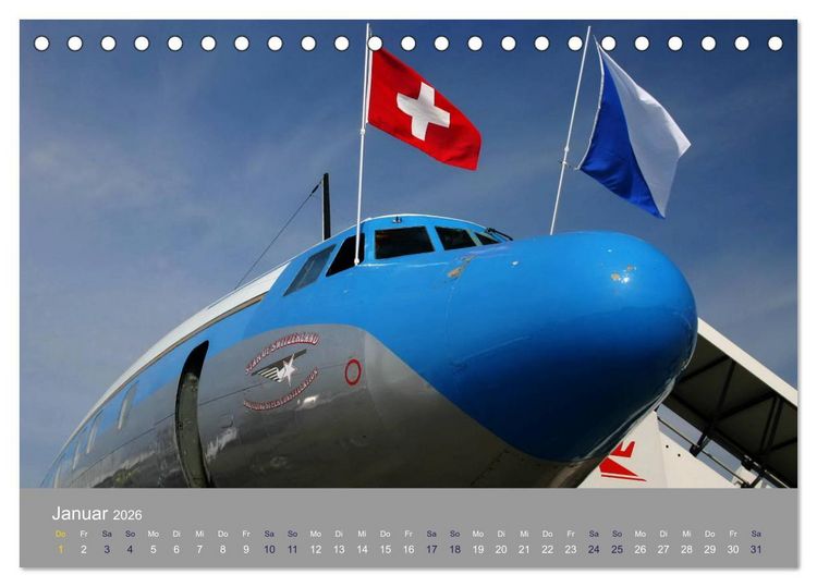 Produktbild: Lockheed Super Constellation - Legende der L&uuml;fte (Tischkalender 2026 DIN A5 quer), CALVENDO Monatskalender