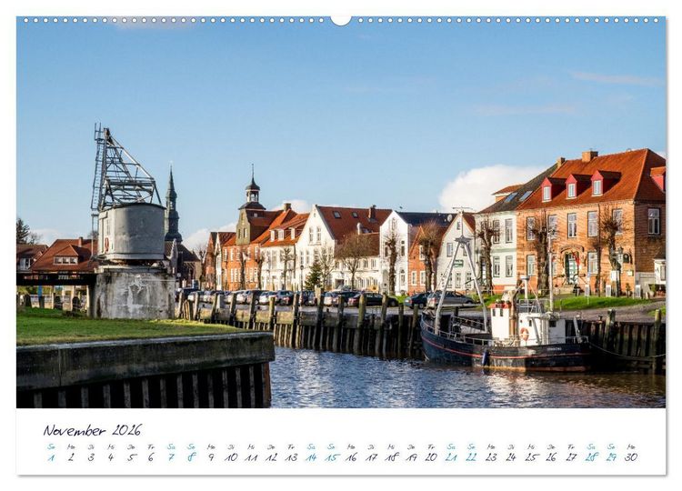 Produktbild: Nordfriesland - weiter Horizont, faszinierende Natur, idyllische St&auml;dte (hochwertiger Premium Wandkalender 2026 DIN A2 quer), Kunstdruck in Hochglanz