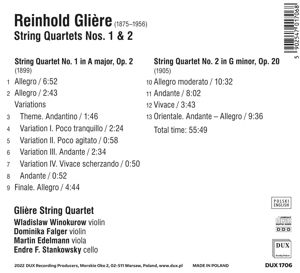 Produktbild: Streichquartette 1 & 2