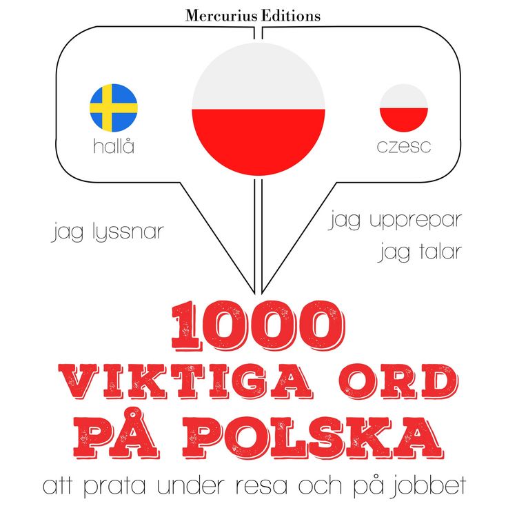Produktbild: 1000 viktiga ord p&aring; polska