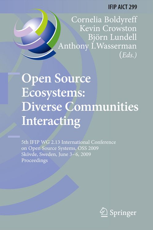 Produktbild: Open Source Ecosystems: Diverse Communities Interacting