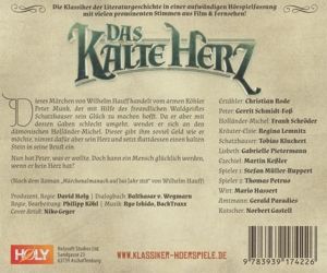 Produktbild: Hauff, W: Das kalte Herz/CD