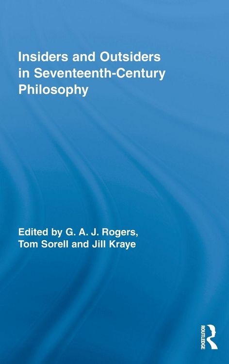 Produktbild: Insiders and Outsiders in Seventeenth-Century Philosophy