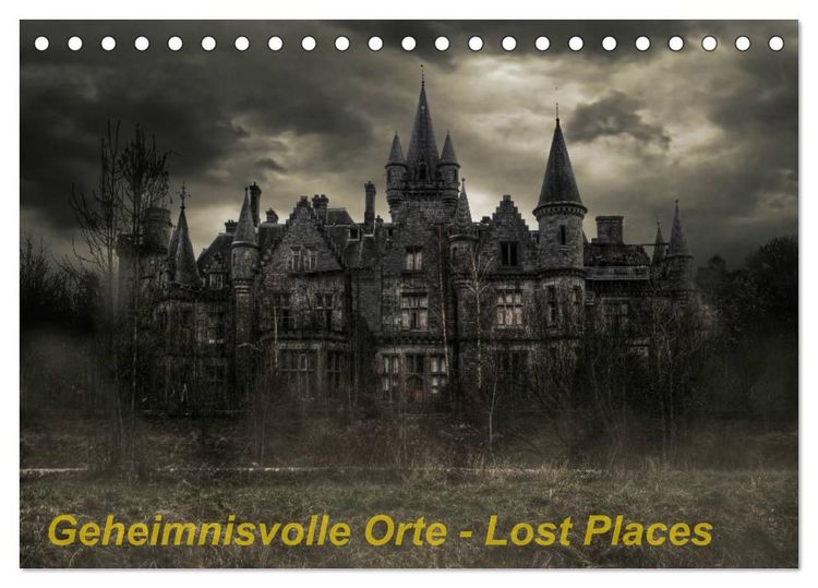 Produktbild: Geheimnisvolle Orte - Lost Places (Tischkalender 2027 DIN A5 quer), CALVENDO Monatskalender