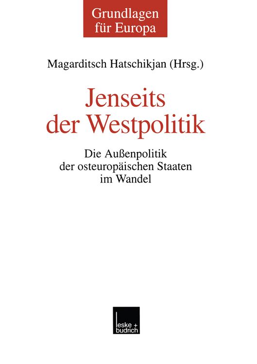 Produktbild: Jenseits der Westpolitik