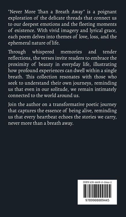 Produktbild: Never More Than a Breath Away