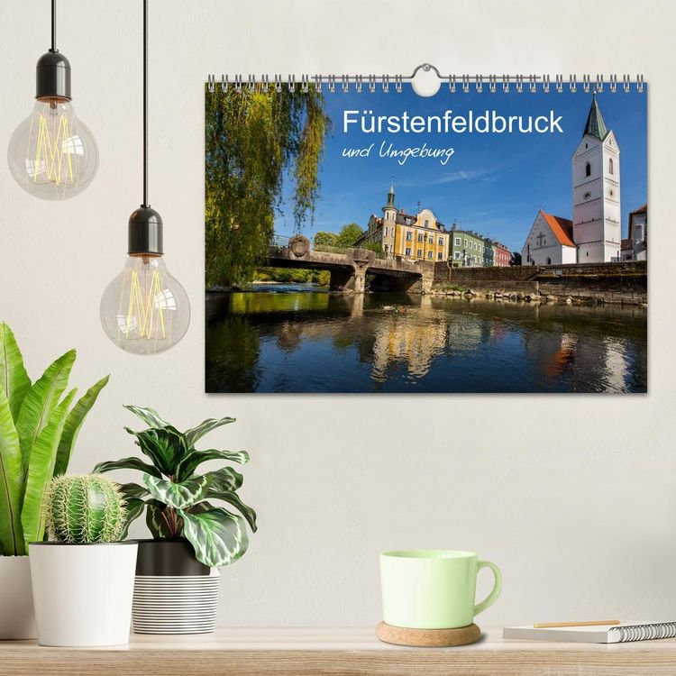 Produktbild: F&uuml;rstenfeldbruck und Umgebung (Wandkalender 2026 DIN A4 quer), CALVENDO Monatskalender