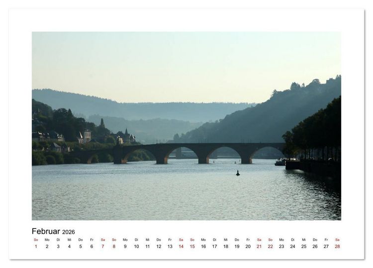 Produktbild: Zauberhafte Landschaften im Odenwald (Tischkalender 2026 DIN A5 quer), CALVENDO Monatskalender