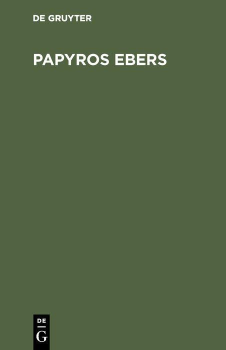 Produktbild: Papyros Ebers
