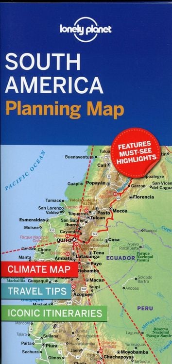 Produktbild: South America Planning Map