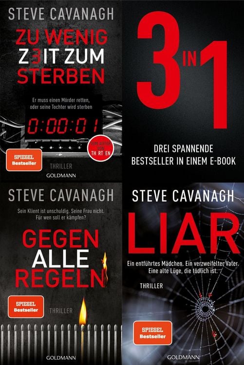 Produktbild: Die Eddie-Flynn-Reihe Band 1-3: Zu wenig Zeit zum Sterben / Gegen alle Regeln / Liar (3in1 Bundle)
