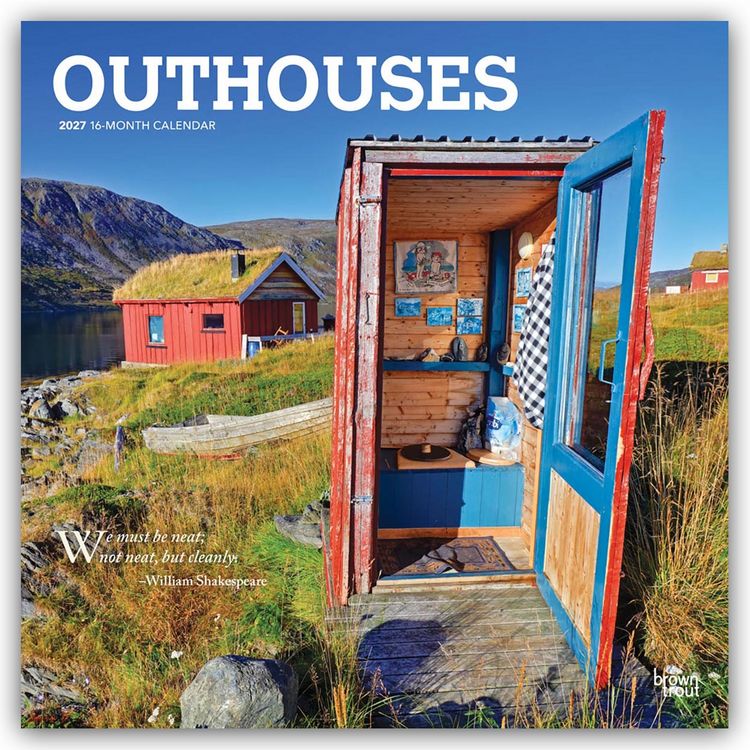 Produktbild: Outhouses &ndash; Toilettenh&auml;uschen 2027 &ndash; 16-Monatskalender